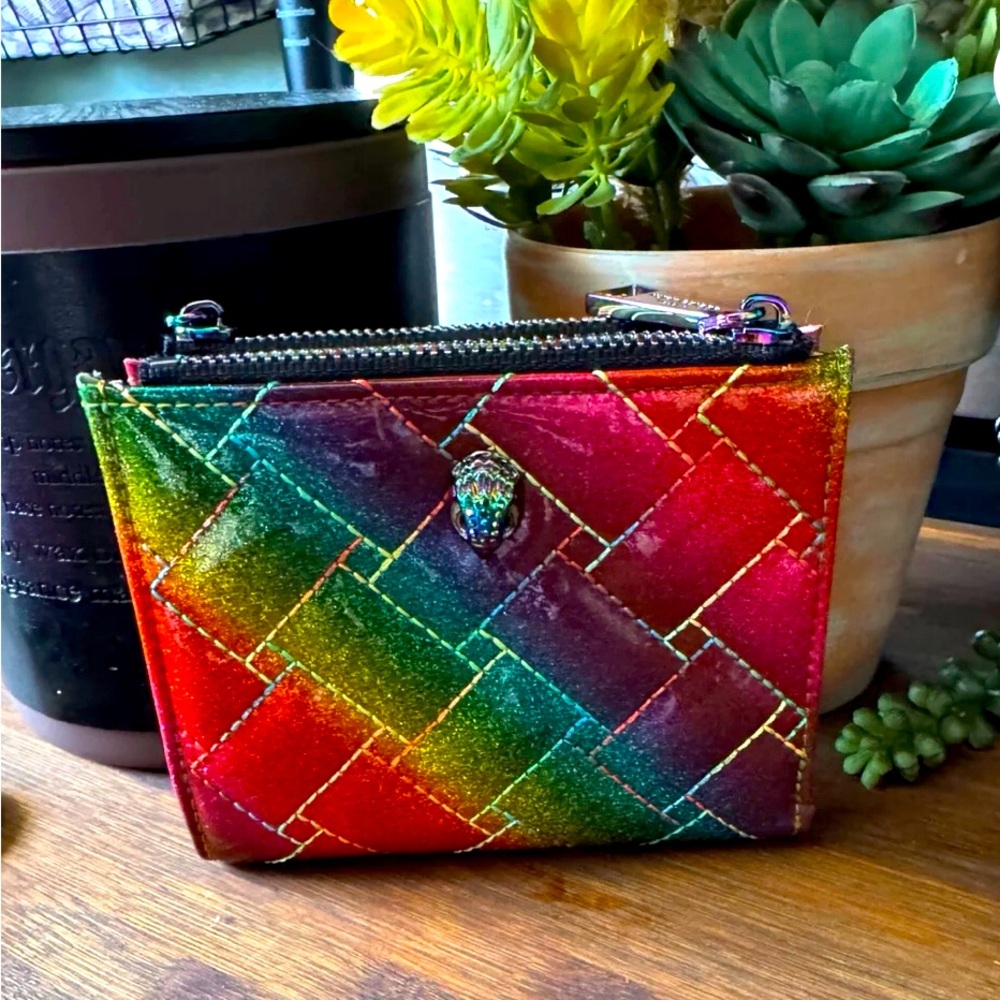 Kurt Geiger Rainbow 🌈 Quilted Wallet